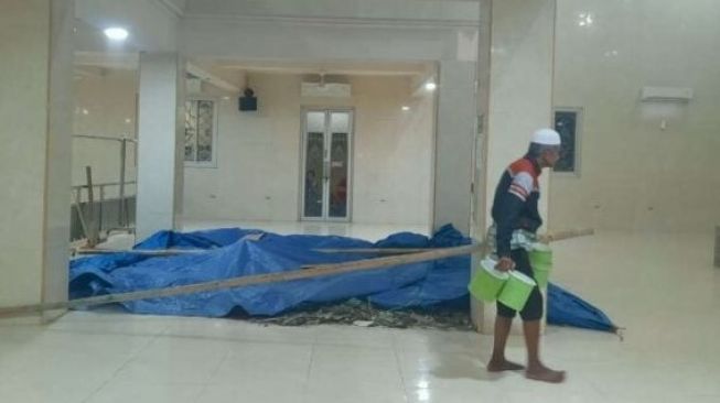 Masjid Ittifaqul Jamaah Kota Makassar Ditutup Sementara