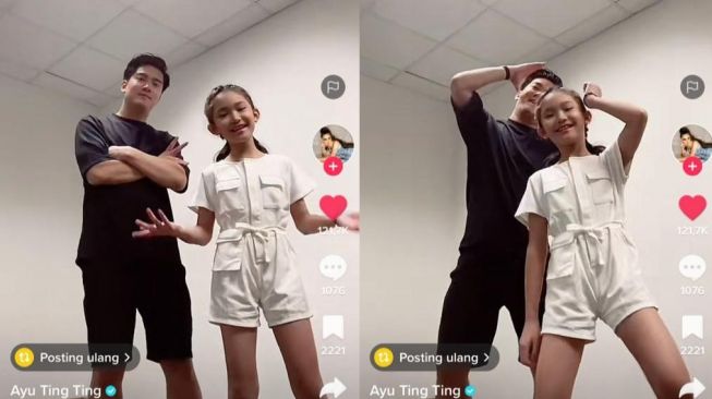 Boy William Joget TikTok Bareng Bilqis Anak Ayu Ting Ting, Warganet: untuk Dekati Ibunya...