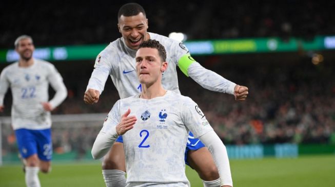 Hasil Irlandia vs Prancis di Kualifikasi EURO 2024: Les Bleus Menang 1-0
