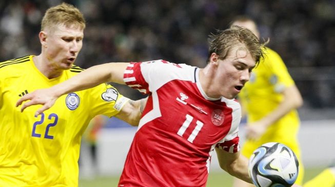 Cetak Lima Gol di Dua Laga, Rasmus Hojlund Pimpin Daftar Top Skor Kualifikasi Euro 2024