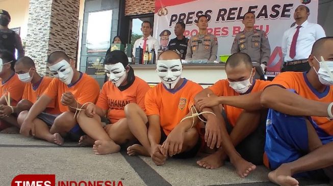 Operasi Pekat Polres Batu Amankan 19 Tersangka