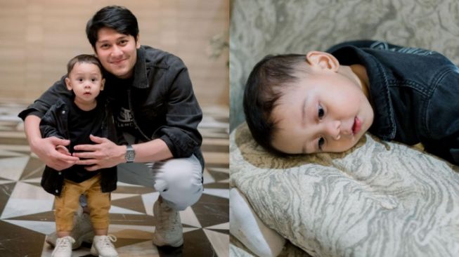 Potret Baby L dan Rizky Billar (Instagram/@rizkybillar)