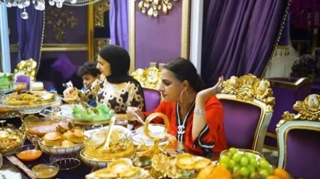 Hidangan Berbuka Puasa Ibu Tasya Farasya Bikin Warganet Geleng-geleng Kepala