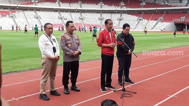 Wejangan Jokowi ke Pemain Timnas Indonesia Usai Gagal Tampil di Piala Dunia U-20: Masih Banyak Kesempatan