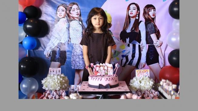 Pesta Ultah Anak Artis Bertema Kpop (Instagram/@ussypratama) 