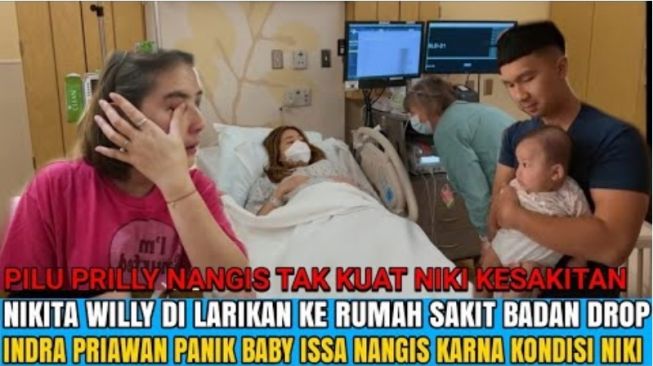 Sebuah tumbnail video dari akun YouTube Vemi Liar, yang seolah menggambarkan kalau Nikita Willy dilarikan ke rumah sakit. Sampai-sampai, Indra Priawan harus mendonorkan salah satu bagian organ tubuhnya. 