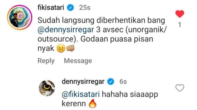 Komisaris AP II laporan ke Denny Siregar (ist)