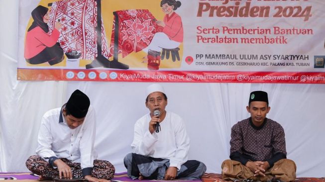 Kyai Muda Turut Serta Gerakan UMKM Batik Bersama Santri di Tuban