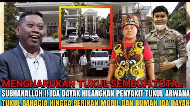 Tukul Arwana sembuh oleh Ida Dayak (YouTube)