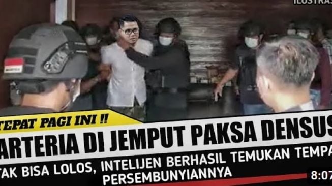 CEK FAKTA: Arteria Dahlan Dijemput Paksa Densus 88 dari Persembunyian, Benarkah?