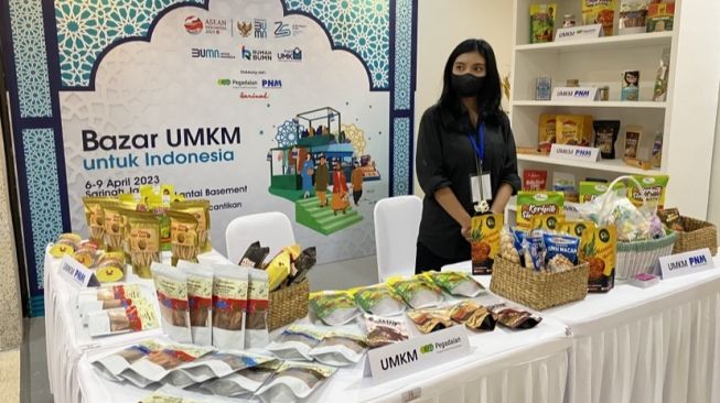 Dukung UMKM Naik Kelas, Pegadaian dan PNM Gelar Bazar UMKM