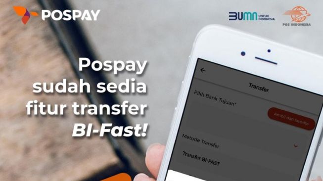 Baru! Pospay Sekarang Ada Fitur Transfer BI-Fast