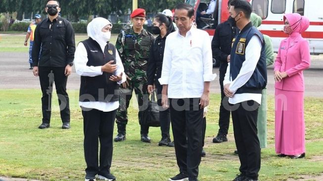 Jokowi Tinjau Kawasan Daulat Pangan Serikat Petani Indonesia di Tuban