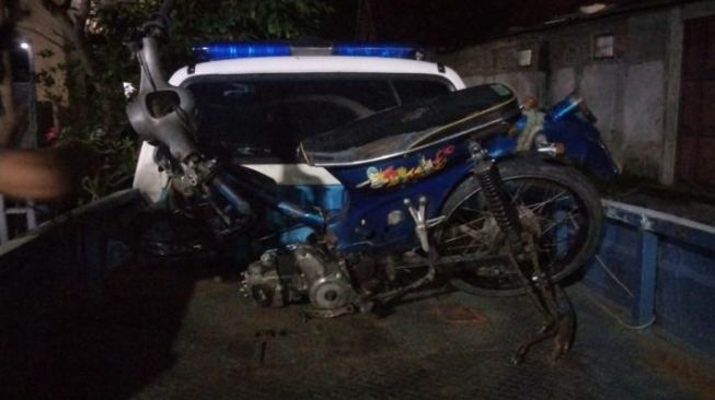 Kebut-kebutan Jelang Buka Puasa, 2 Joki Balap Motor Liar Jombang Terkapar