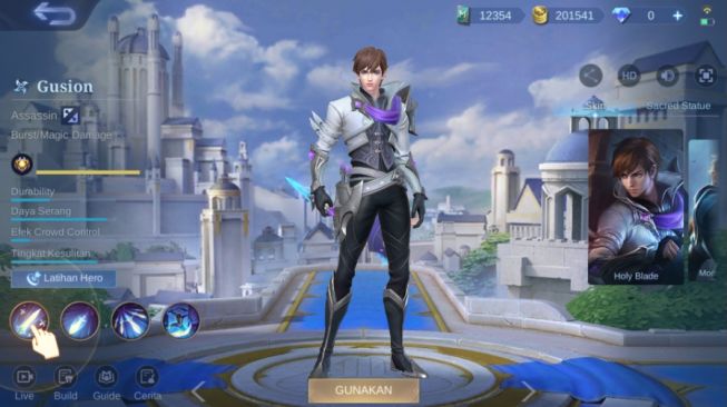 4 Cara Menggunakan Hero Gusion di Game Mobile Legends