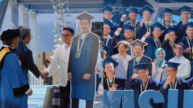 Gantikan Eril Wisuda di ITB, Ridwan Kamil Mengaku Menangis Lahir Batin