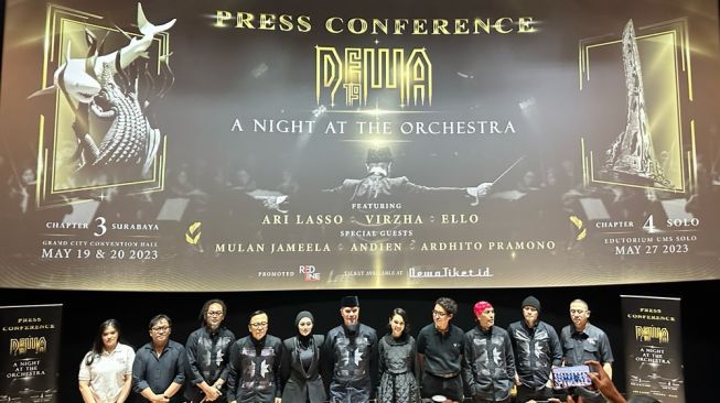 Sukses di Jakarta, Konser Dewa 19 A Night The Orchestra Kini Siap Mengguncang Surabaya dan Solo