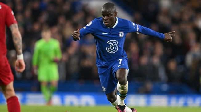 Gelandang Chelsea, N'Golo Kante. [GLYN KIRK / AFP]