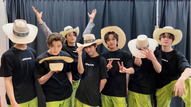 Tepati Janji, NCT Dream Pakai Topi Koboi di Konser The Dream Show 2-Houston