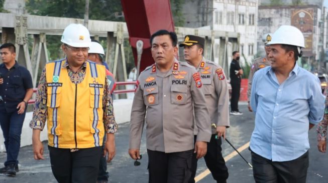 Jembatan Wampu Langkat Siap Digunakan untuk Mudik Lebaran