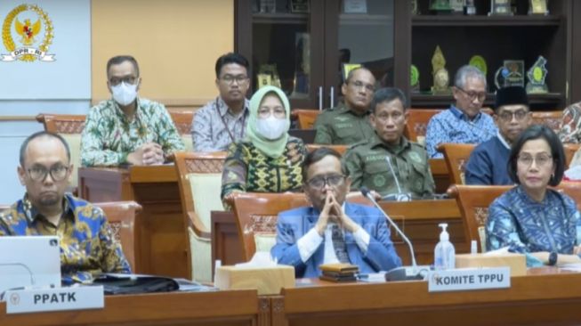 Ternyata Ini Alasan DPR Ngotot Tolak Satgas Bentukan Mahfud Md dan Sri Mulyani