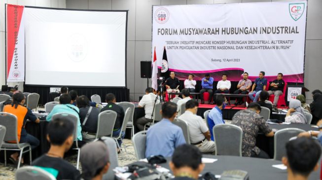 Gelar FMHI di Subang, GBB Ingin Ciptakan Harmonisasi Hubungan Industrial