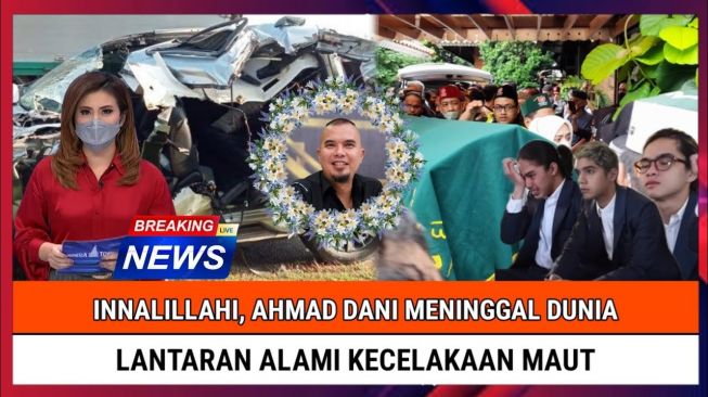 CEK FAKTA: Innalillahi Ahmad Dhani Meninggal Akibat Kecelakaan Maut, Benarkah?