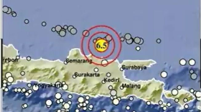 Tuban Diguncang Gempa Berkekuatan 6,5, Pusat Gempa di Laut Utara