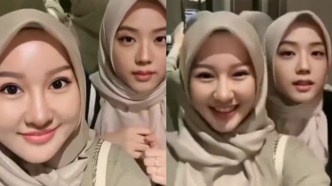 Lucinta Luna Kalem Pakai Hijab Bikin Pangling, Sosok 'Jisoo Blackpink' Ikut Buat Salfok