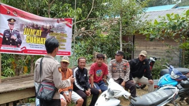 Polsek Permata Intan Tampung Keluhan Warga