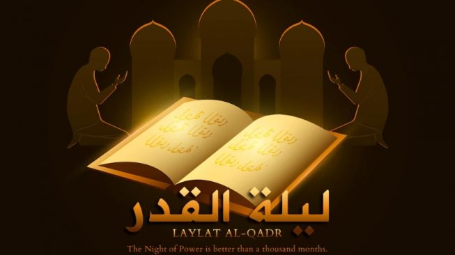 Ilustrasi malam Lailatul Qadar - bacaan sholat Lailatul Qadar (Freepik)