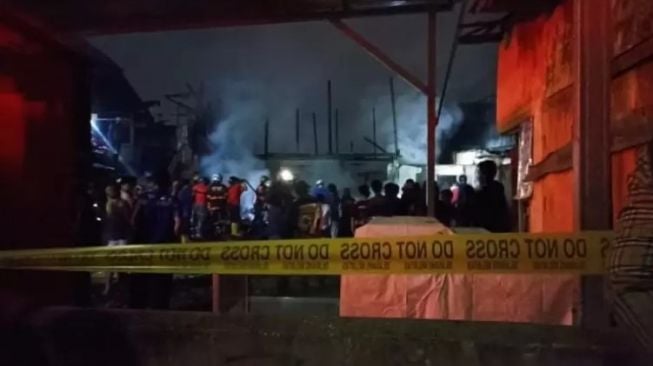 4 Rumah Dan Sekolah TK di Palembang Ludes Terbakar Setelah Sholat Tarawih