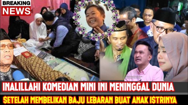 CEK FAKTA: Pelawak Adul Meninggal Usai Belikan Baju Lebaran Anak Istri, Benarkah?