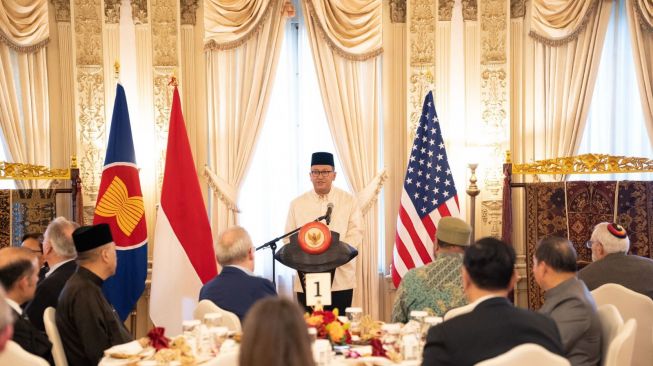 Sebarkan Pesan Damai dan Toleransi, Dubes Rosan Roeslani Gelar Buka Puasa Lintas Agama