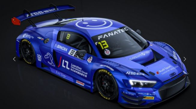 Audi R8 LMS GT3 evo II untuk gelaran GT World Challenge Asia (GTWCA) 2023  [Audi sport Asia]