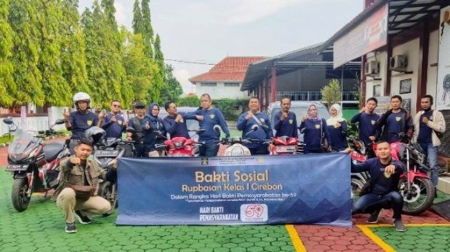 Rangkaian HBP ke-59, Rupbasan Cirebon Gelar Baksos di Desa Kalikoa