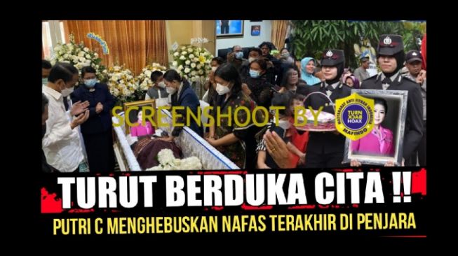 CEK FAKTA: Putri Candrawathi Menghembuskan Napas Terakhir di Penjara, Benarkah?