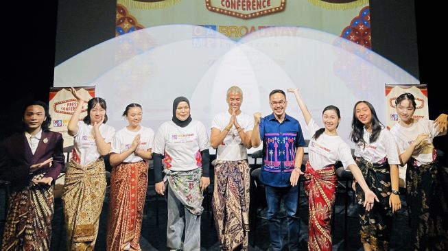 Konferensi pers ajang “Camp Broadway Indonesia” Goes To Carnegie Hall, New York. [dokumentasi pribadi]