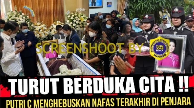 CEK FAKTA: Putri Candrawathi Hembuskan Napas Terakhir di Penjara, Tangis Keluarga Pecah, Benarkah?