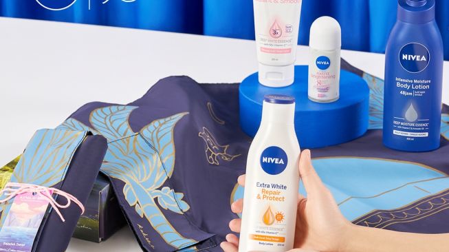 Kolaborasi Spesial NIVEA x Kakena Hadirkan Kemilau Biru di Hari Raya