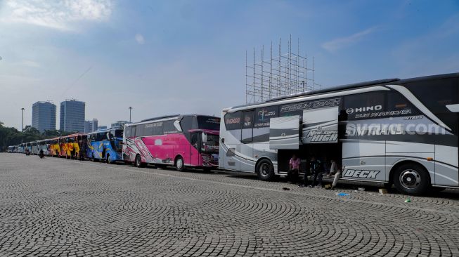 Banyak Orang Iseng Daftar, 40 Bus untuk Mudik Gratis Kemenhub Tak Digunakan