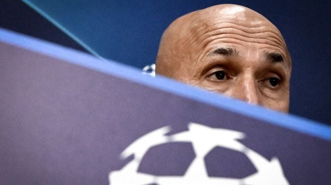 Pelatih Napoli, Luciano Spalletti. [Tiziana FABI / AFP]