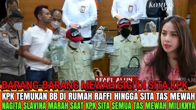 Cek Fakta: Raffi Ahmad Resmi Ditahan, KPK Sita Tas Mewah Nagita Slavina