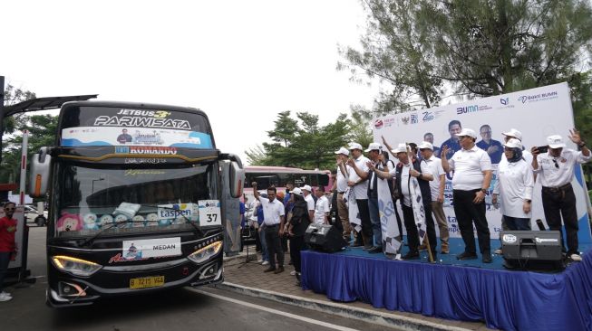 Mudik Bersama BUMN, Taspen Ajak 3.000 Orang Pulang Kampung