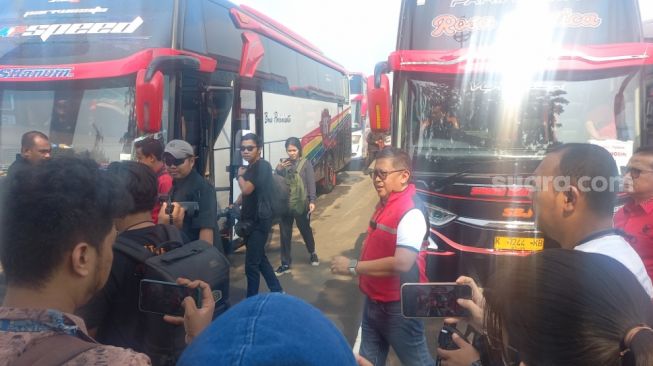 Klaim Dukung Pemerintahan Jokowi, PDIP Lepas Mudik Gratis Dengan 178 Bus