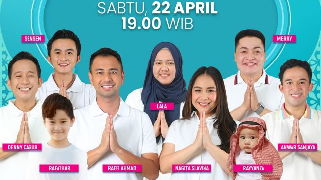 Menikmati Serunya Idul Fitri Keluarga Raffi Ahmad di Lebarans di NET