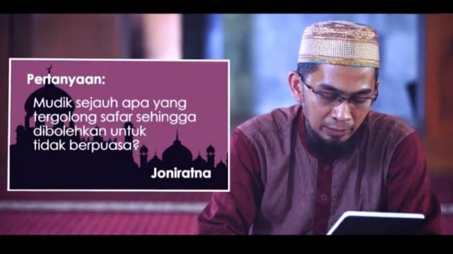 Perjalanan Mudik Sejauh Apa yang Boleh Tidak Puasa? Ini Penjelasan Ustadz Adi Hidayat