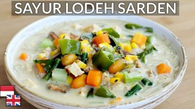 Resep Sayur Lodeh Sarden Ala Devina Hermawan, Cocok untuk Hidangan Lebaran