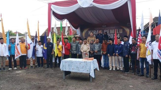 Banyuasin Jadi Gerbang Utama Di Sumsel Sambut Kirab Pemilu 2024