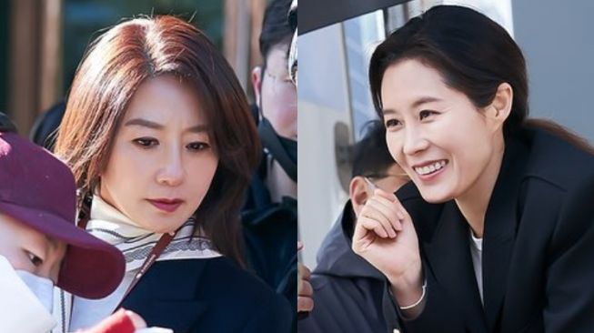 8 Potret di Balik Layar Queenmaker, Drakor Baru Kim Hee Ae yang Beradu Akting dengan Moon So Ri